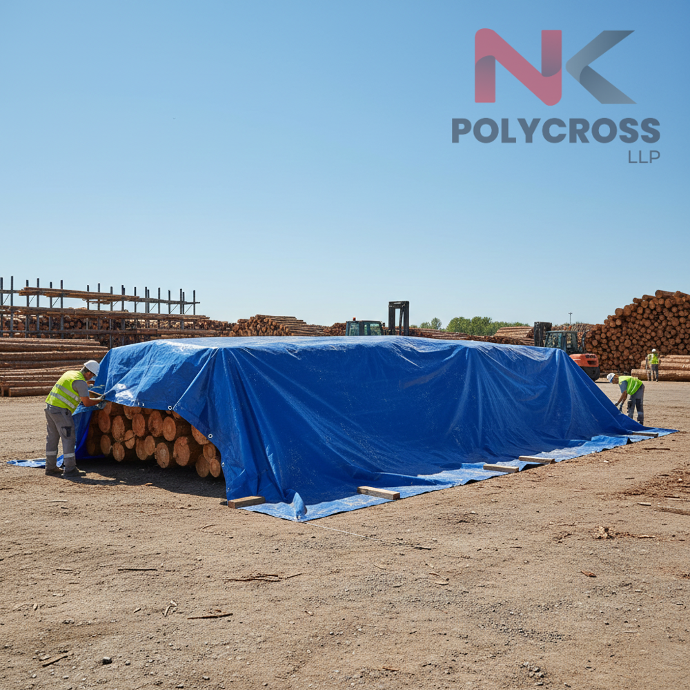 Timber Yard Cover - Color: Blue