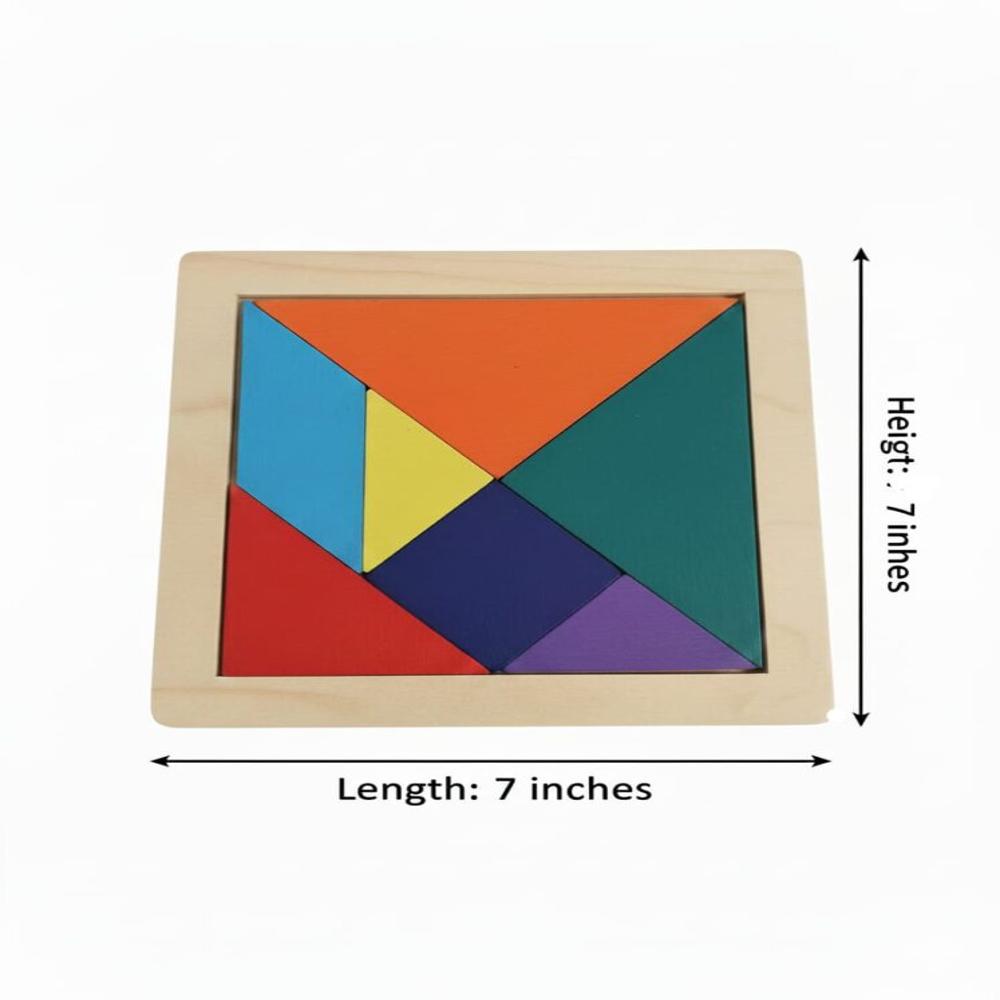 Tangram Puzzle - Age Group: 3 Years & Above