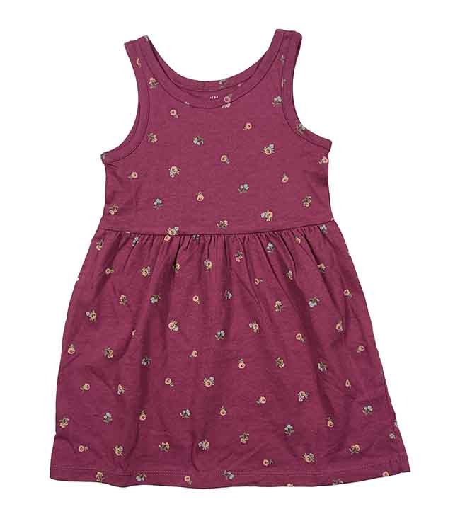 G22150 H&M and Anko Girls Sleeveless Printed Dress