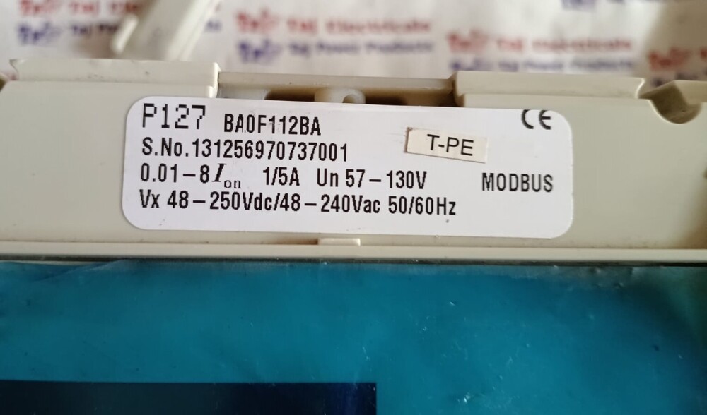 MICOM P127 BA0F112BA OVERCURRENT PROTECTION RELAY