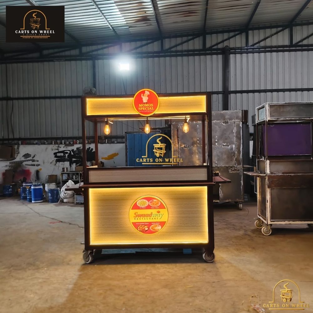 Swaad way resturant Cart by CartsonWheel