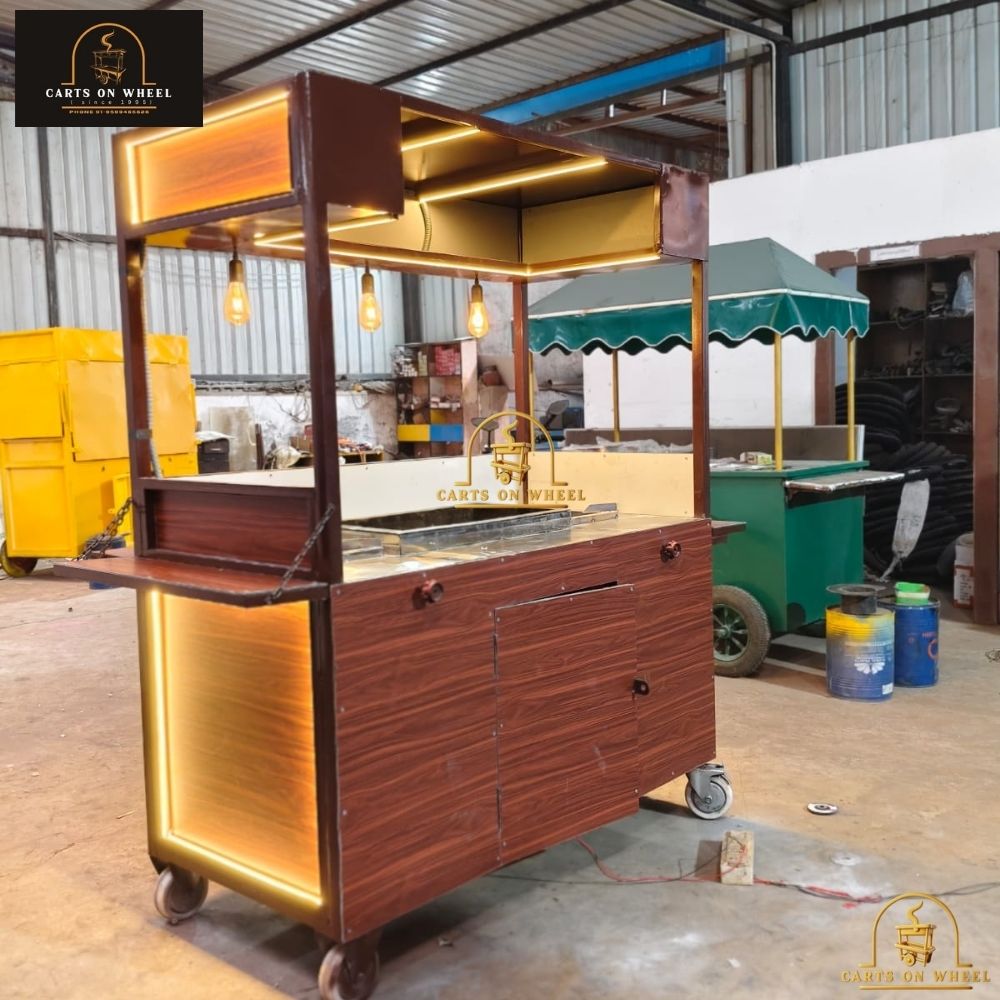 Swaad way resturant Cart by CartsonWheel