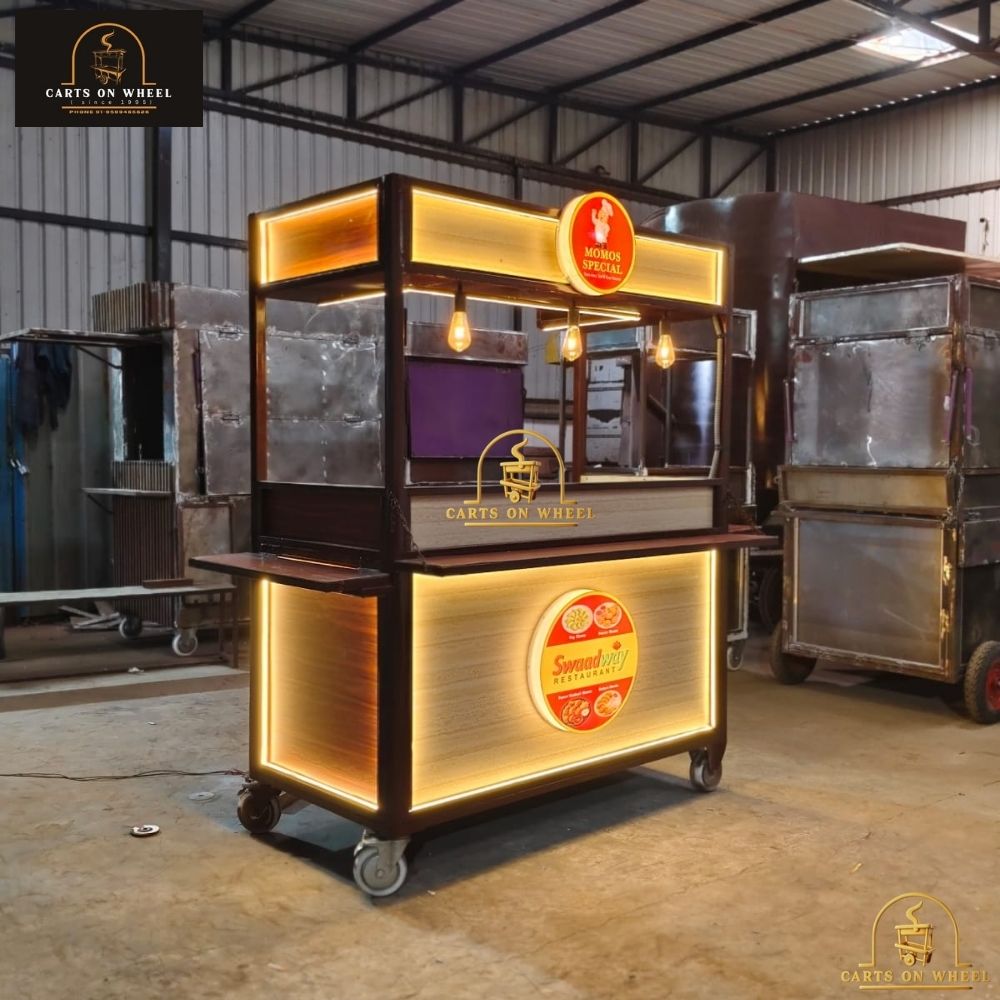 Swaad way resturant Cart by CartsonWheel