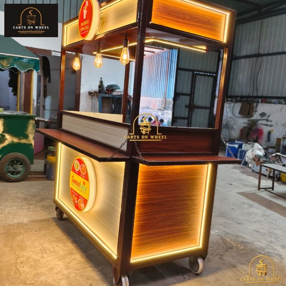 Swaad way resturant Cart by CartsonWheel