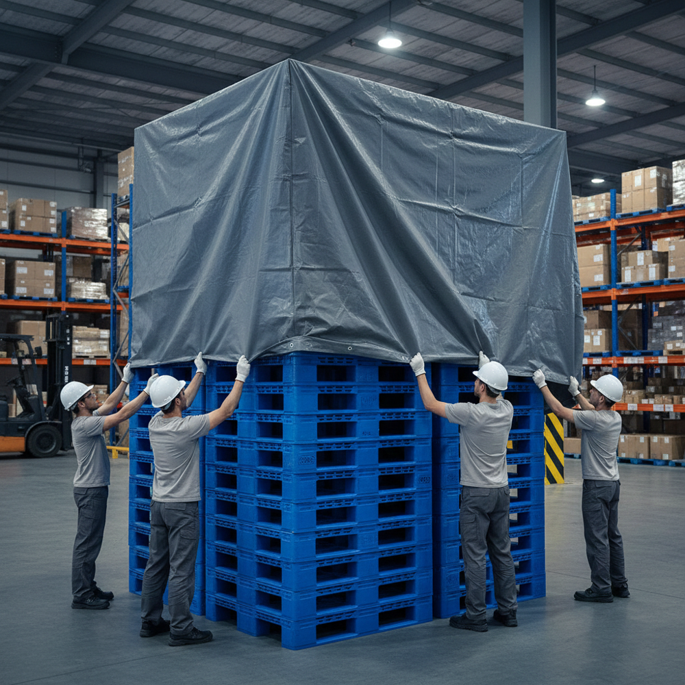 Plastic Pallet Cover