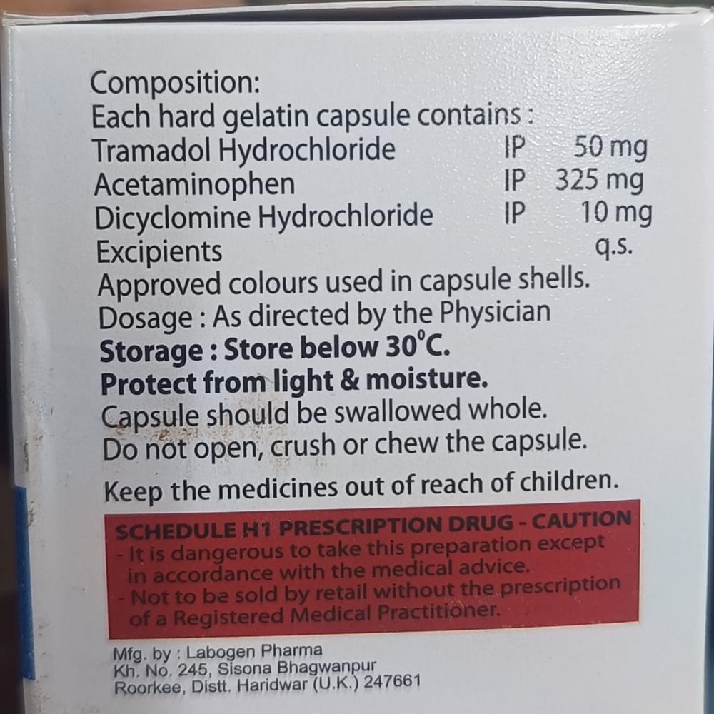 Pain Reliever Capsules