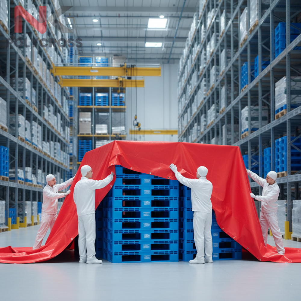 Material Handling Sheet - Color: Blue