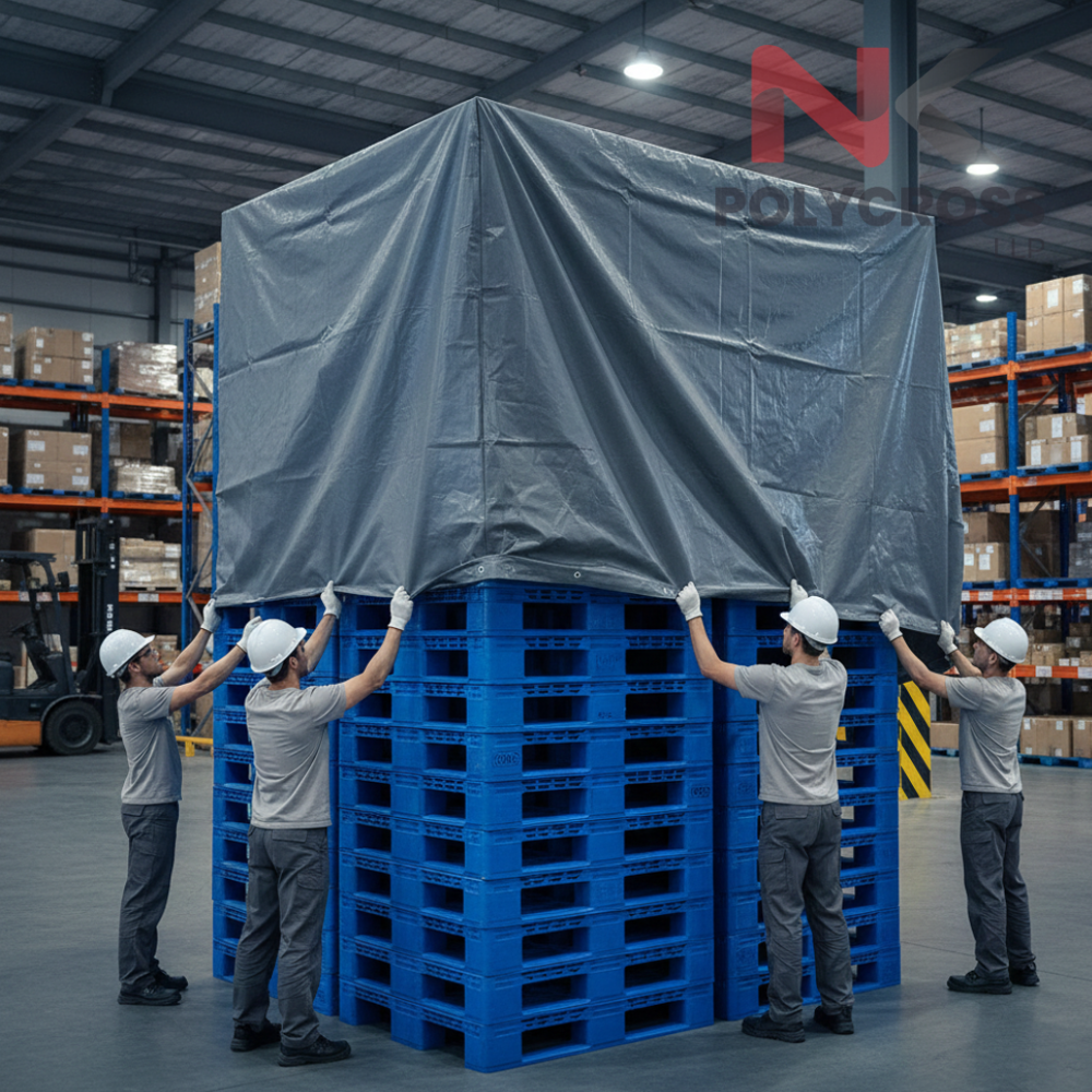 Material Handling Sheet - Color: Blue