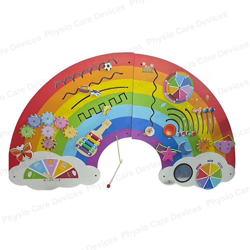 Rainbow Sensory Activity Wall Panel