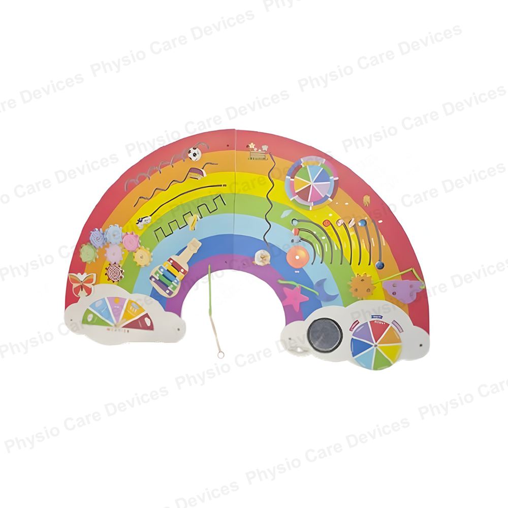 Rainbow Sensory Activity Wall Panel