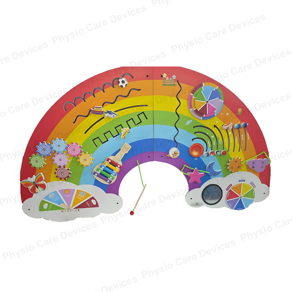 Rainbow Sensory Activity Wall Panel