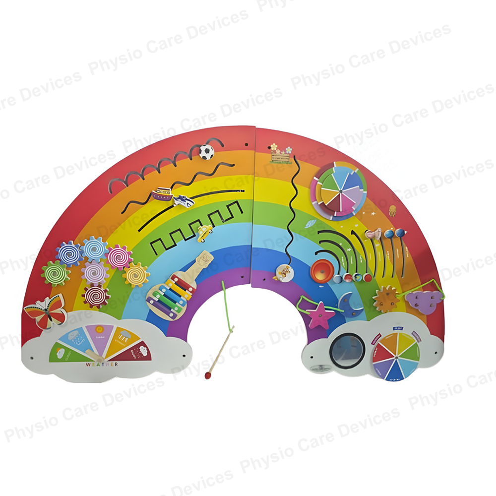 Rainbow Sensory Activity Wall Panel