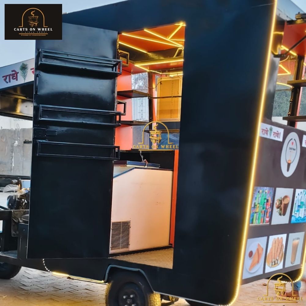 Chill Point E-rickshaw Cart by Cartsonwheel