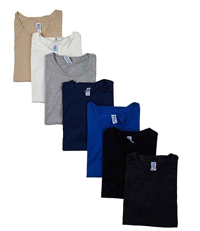 W13465 Brisco Ladies Crew Neck Plain T-Shirts
