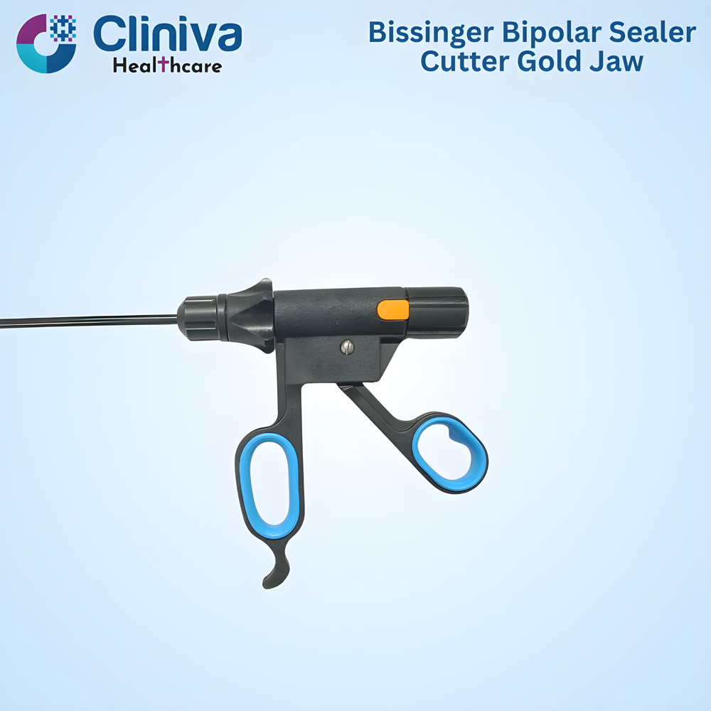 Laparoscopic Bissinger Bipolar Sealer Cutter Gold Jaw 5mmx330mm