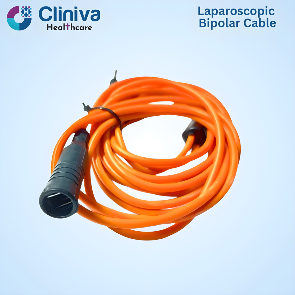 Laparoscopic Bipolar Cable Orange 4mmx300cm