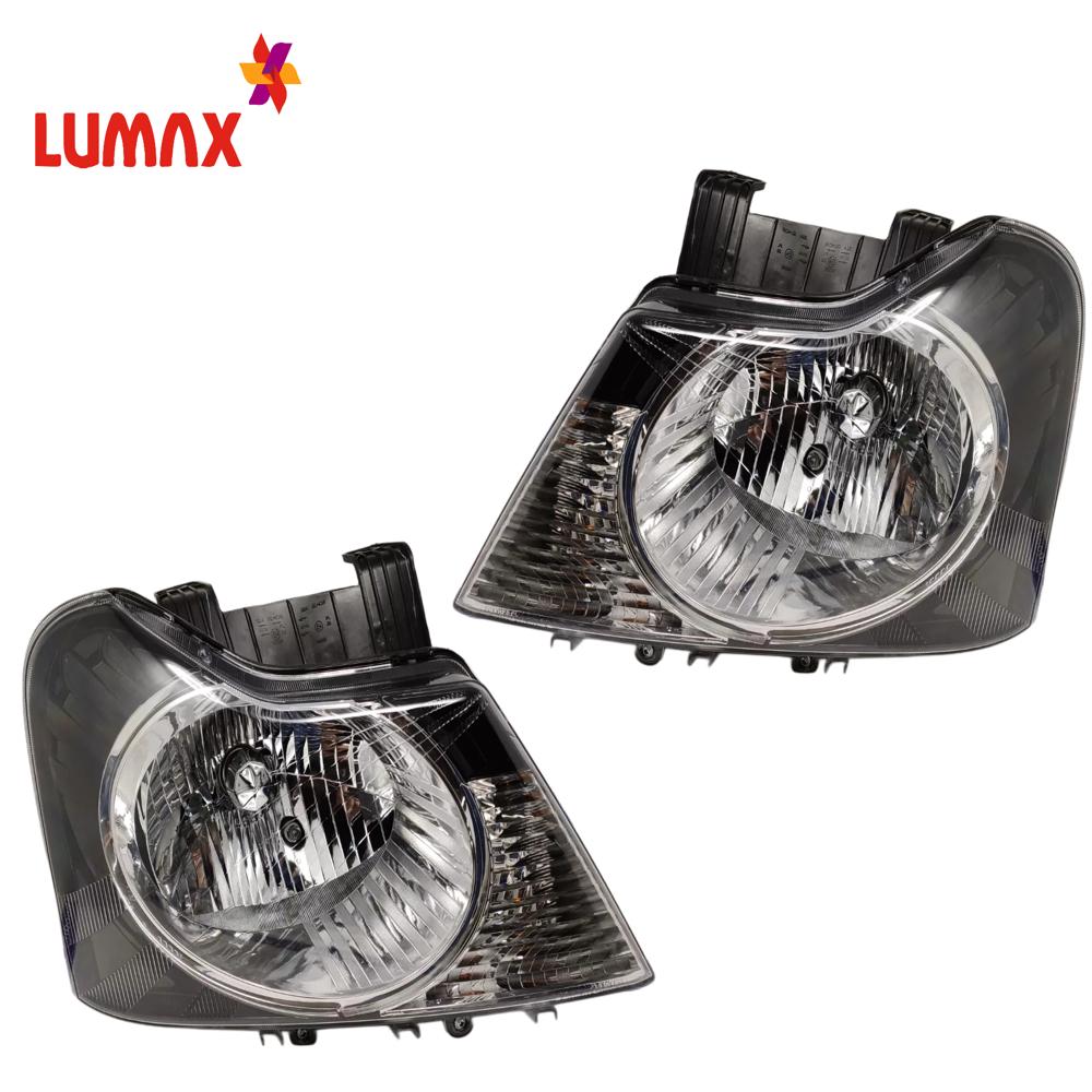 Lumax Headlight Assembly With Adjustable Motor For Mahindra Quanto 2012-2016