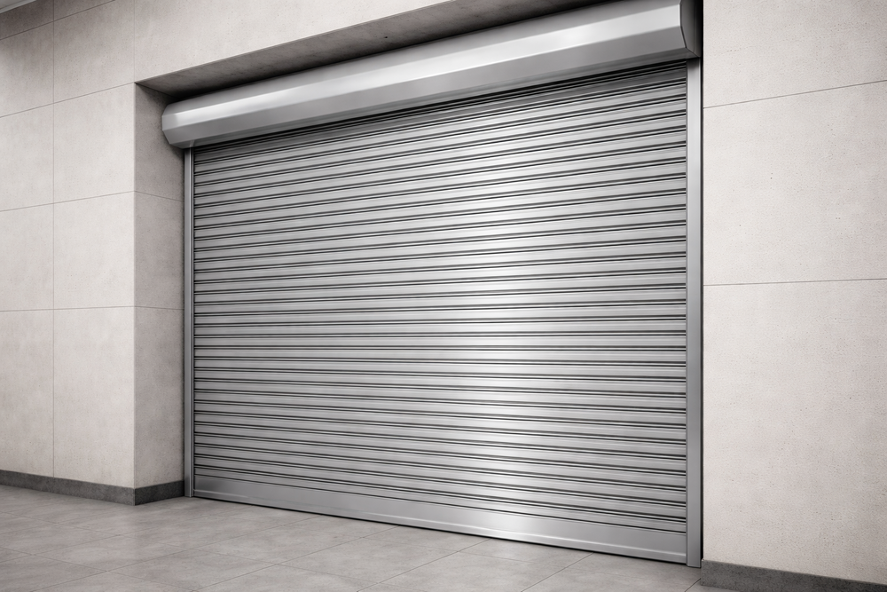 Iron Rolling Shutter - Color: Grey