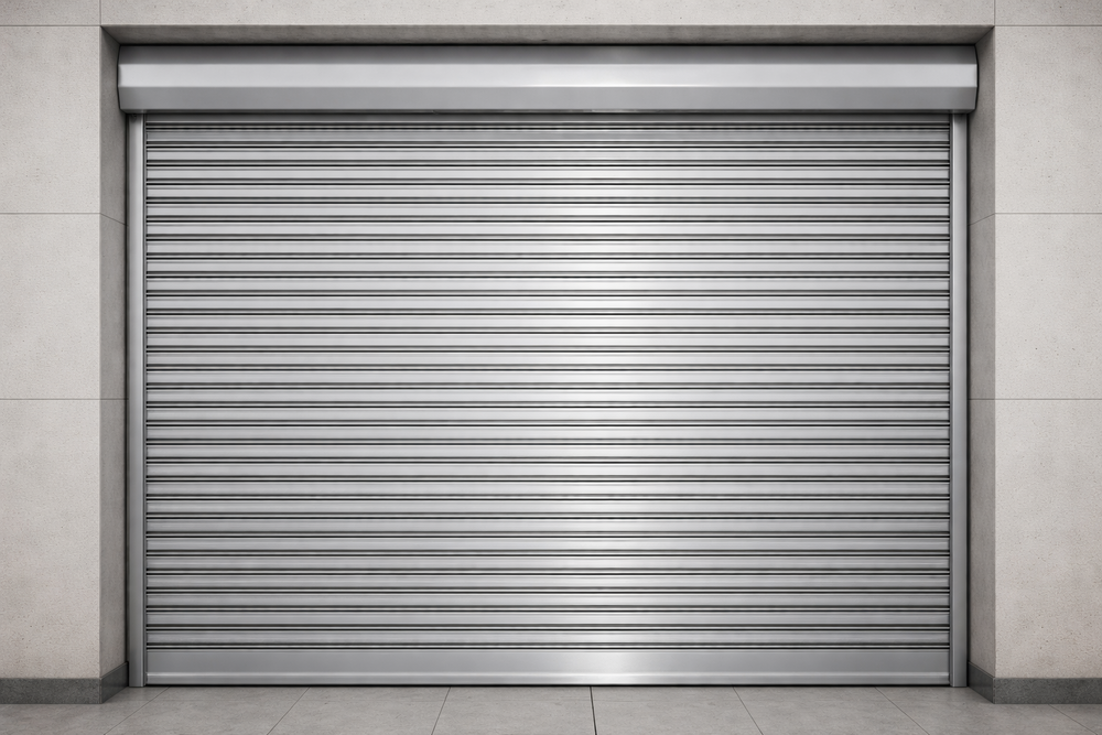 Iron Rolling Shutter - Color: Grey