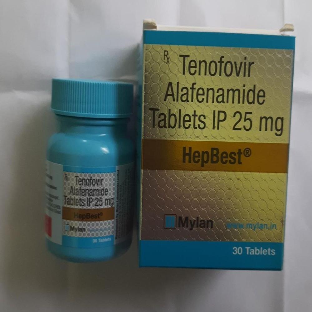 25 MG Tenofovir Alafenamide Tablets