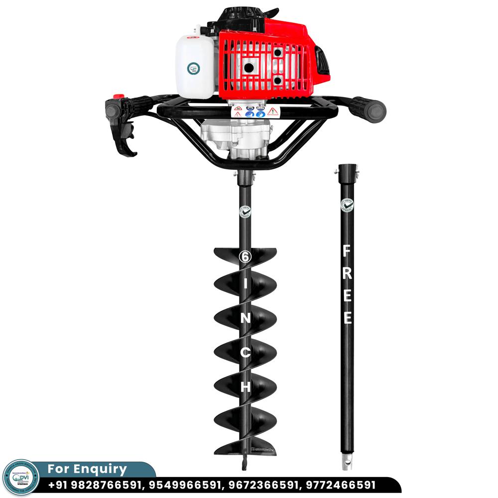 72cc Earth Auger with 6 inch bit