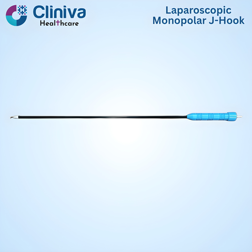 Laparoscopic Monopolar J-Hook 5mmx330mm
