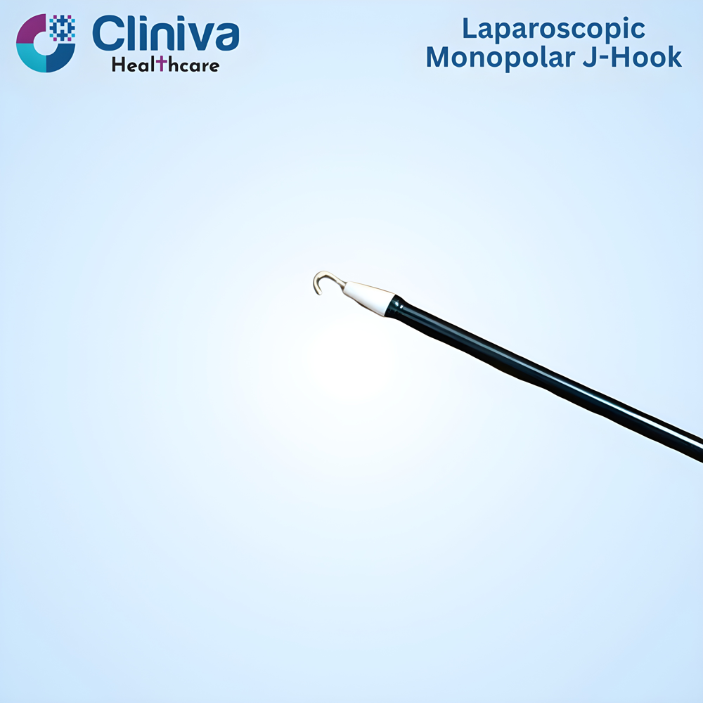 Laparoscopic Monopolar J-Hook 5mmx330mm