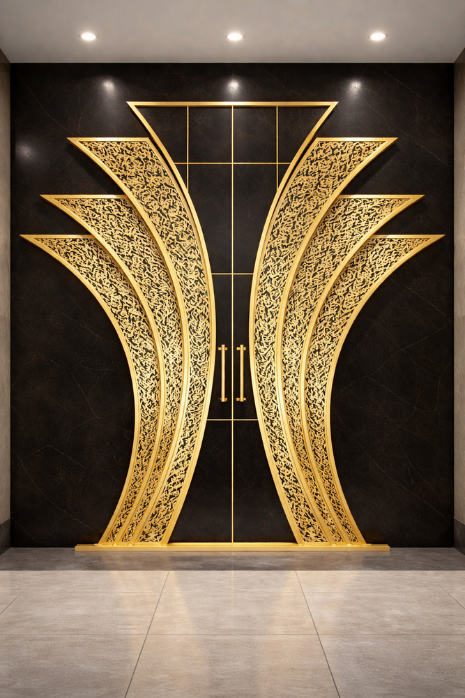 Modern Mild Steel Gate