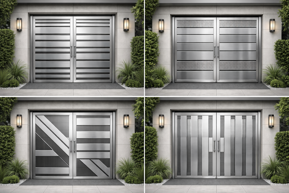 Modern Mild Steel Gate