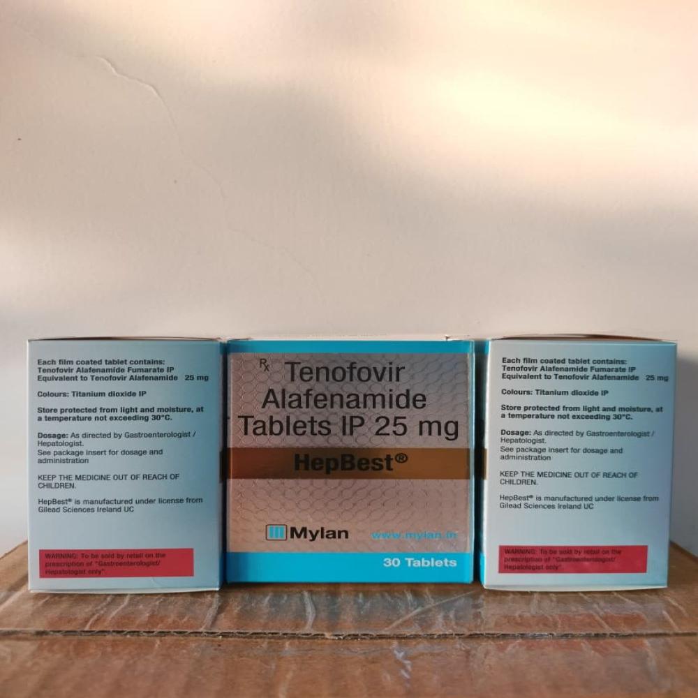 25 MG Tenofovir Alafenamide Tablets