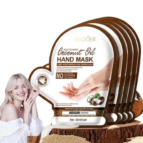 Coconut Oil Hand Mask Gloves