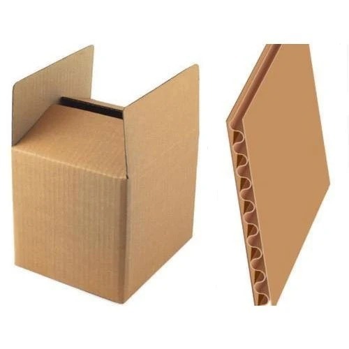 Corrugated Printed Box - Color: Brown