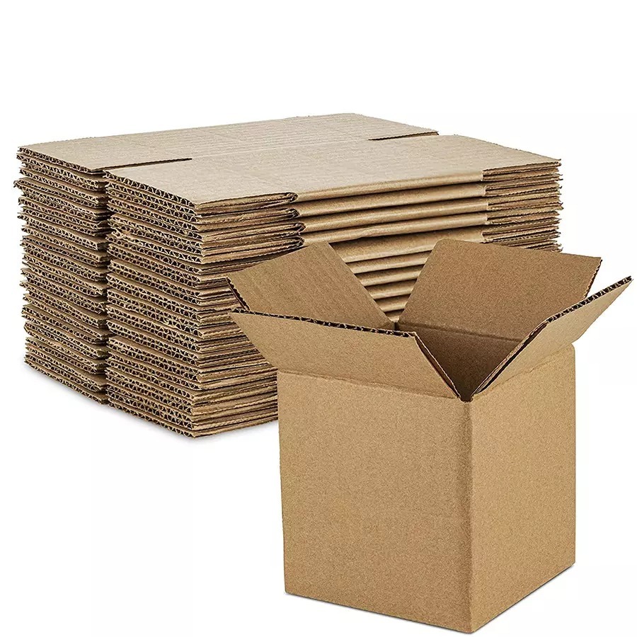 Duplex Paper Corrugated Box - Color: White