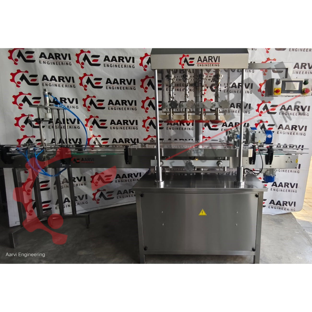 Automatic Linear Bottle Capping Machine