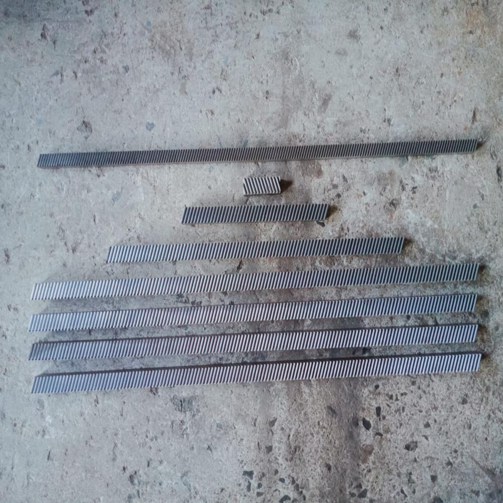 Helical Gear Rack - Color: Silver