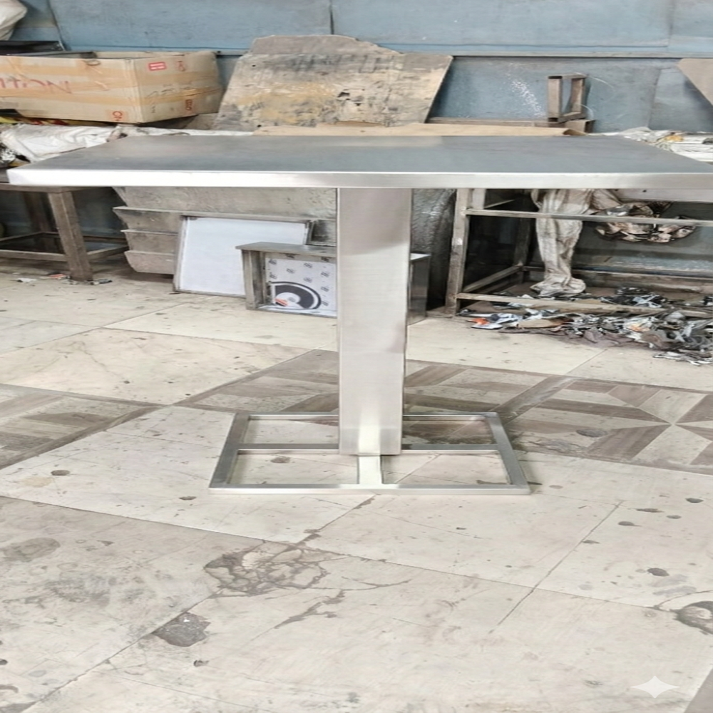 S.S Round and Square Standing Table