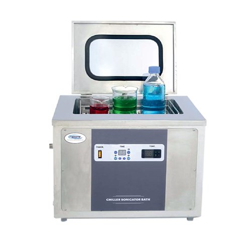 SS Ultrasonic Chiller With Sonicator Bath