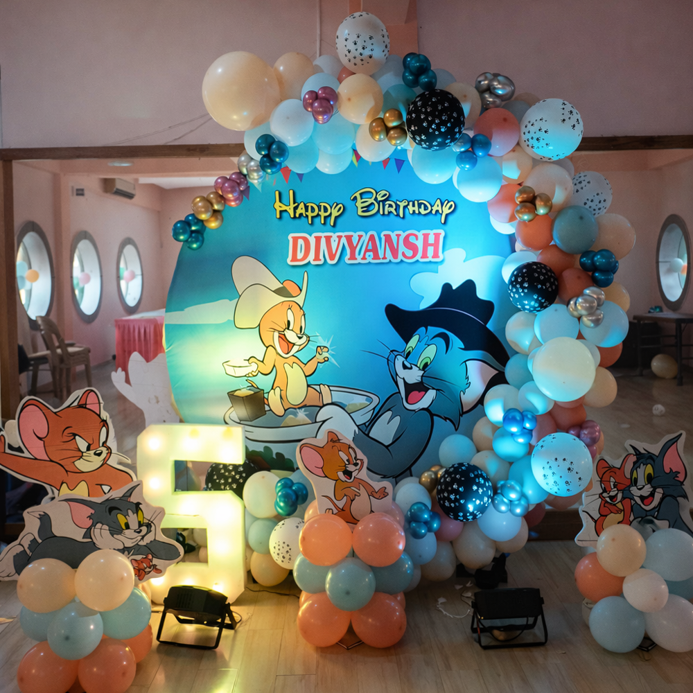 Tom & Jerry Theme Birthday Party