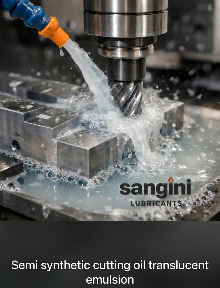 Semi Synthetic Cutting Oil Translucent Emulison