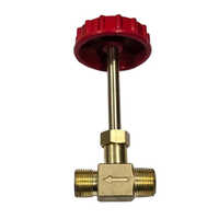 Brass Ncv Valve - 1/2" To 2" Port, Polished Brass, 2.5 Mm Body, Nbr/ptfe Seal, Threaded Connection, One-way Flow