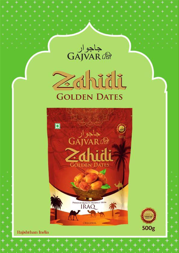 500g Zahidi Golden Dates
