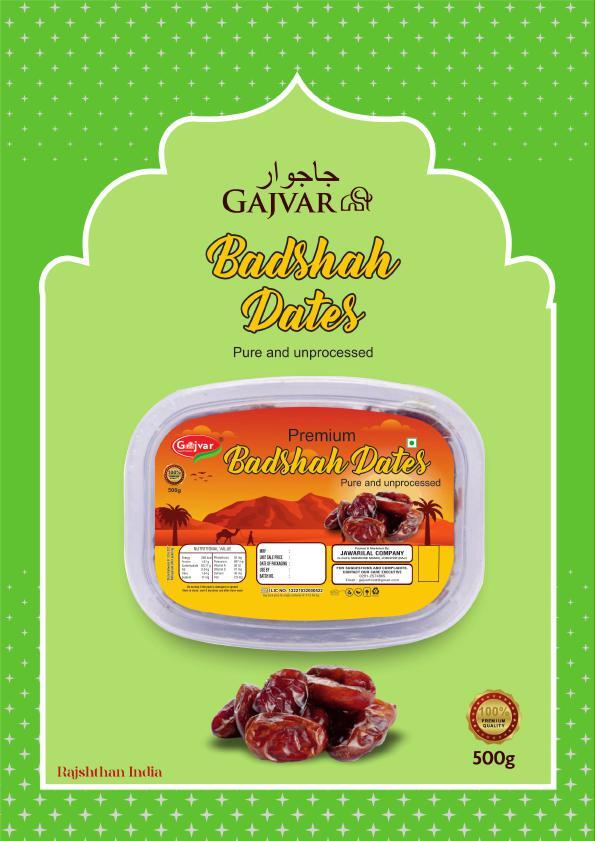 500g Premium Badshah Dates
