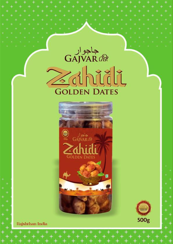 500g Zahidi Golden Dates