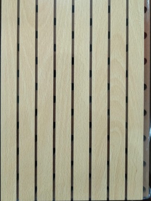 wooden acoustic panel