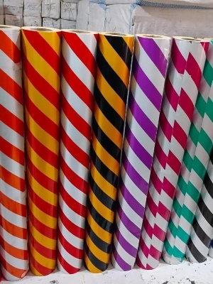 Radium reflective Zebra rolls