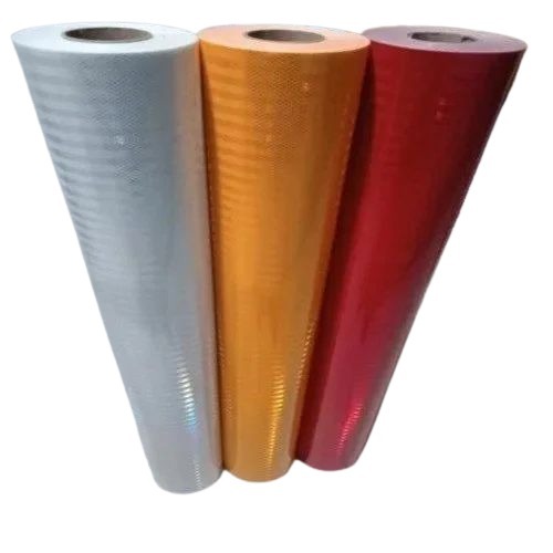 Self Adhesive Pvc Reflective Sheeting China  Retro Yellow 48