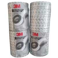 Double Sided Foam Tape - Medium Density Foam 12mm X 10m White, Acrylic Adhesive, High Peeling Strength, Water & Uv Resistant