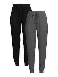 Ladies Plain Knitted Jogger