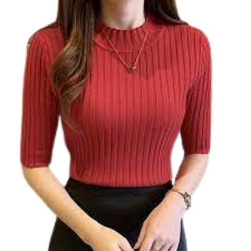 Ladies Knitted T-Shirt