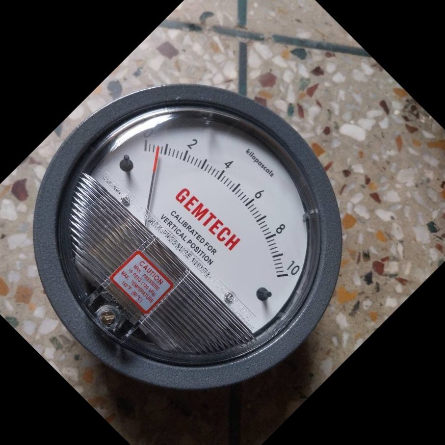GEMTECH : DIFFERENTIAL PRESSURE GAUGE Distributor For Dibai Uttar Pradesh
